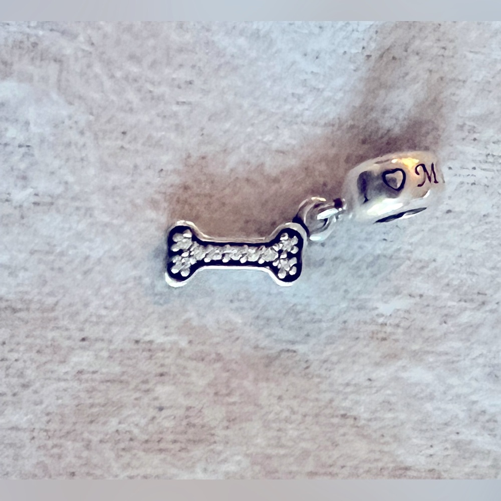 I love my dog charm